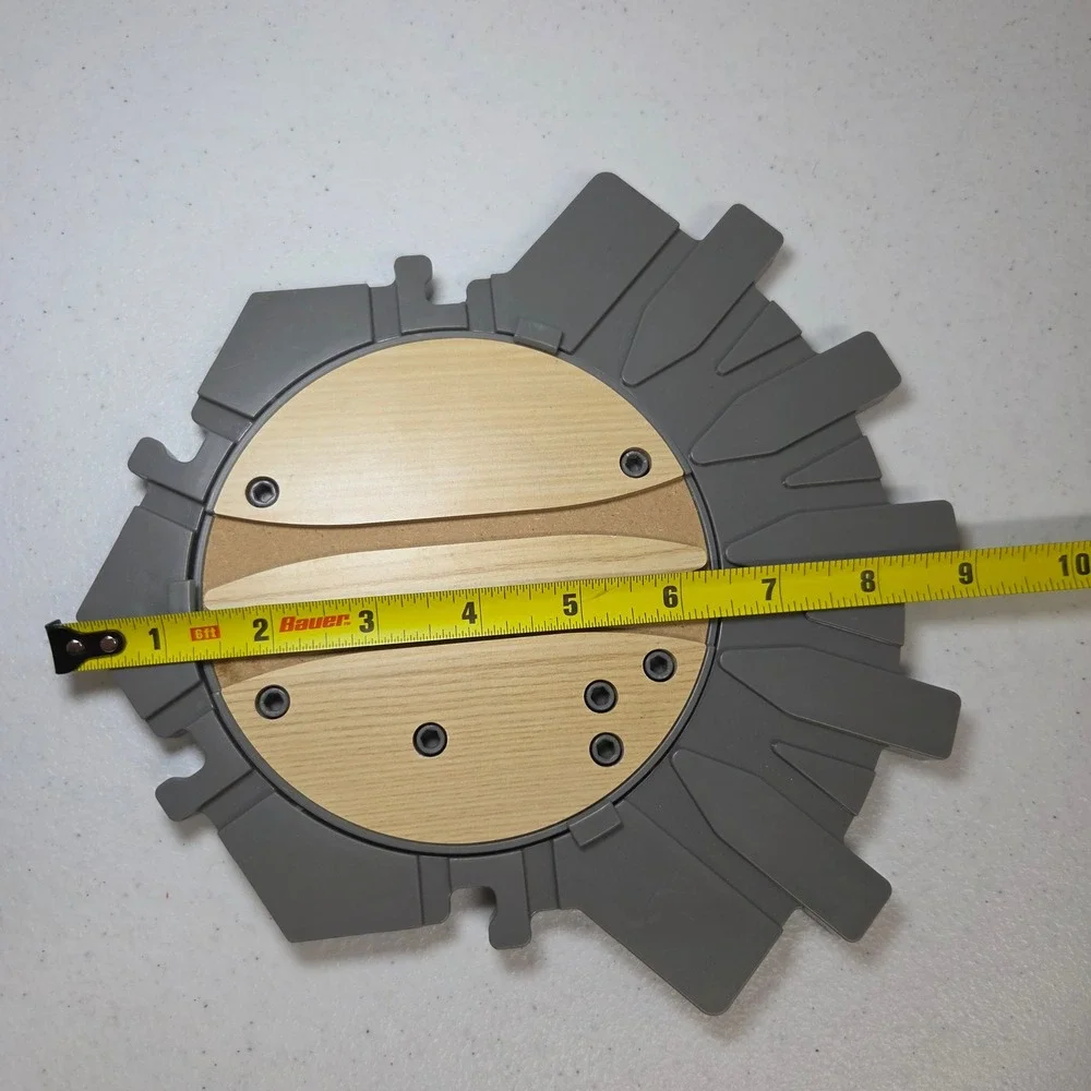 2018 Mattel Thomas & Friends Wood Turntable Track‎ FTG74 Gray Wood